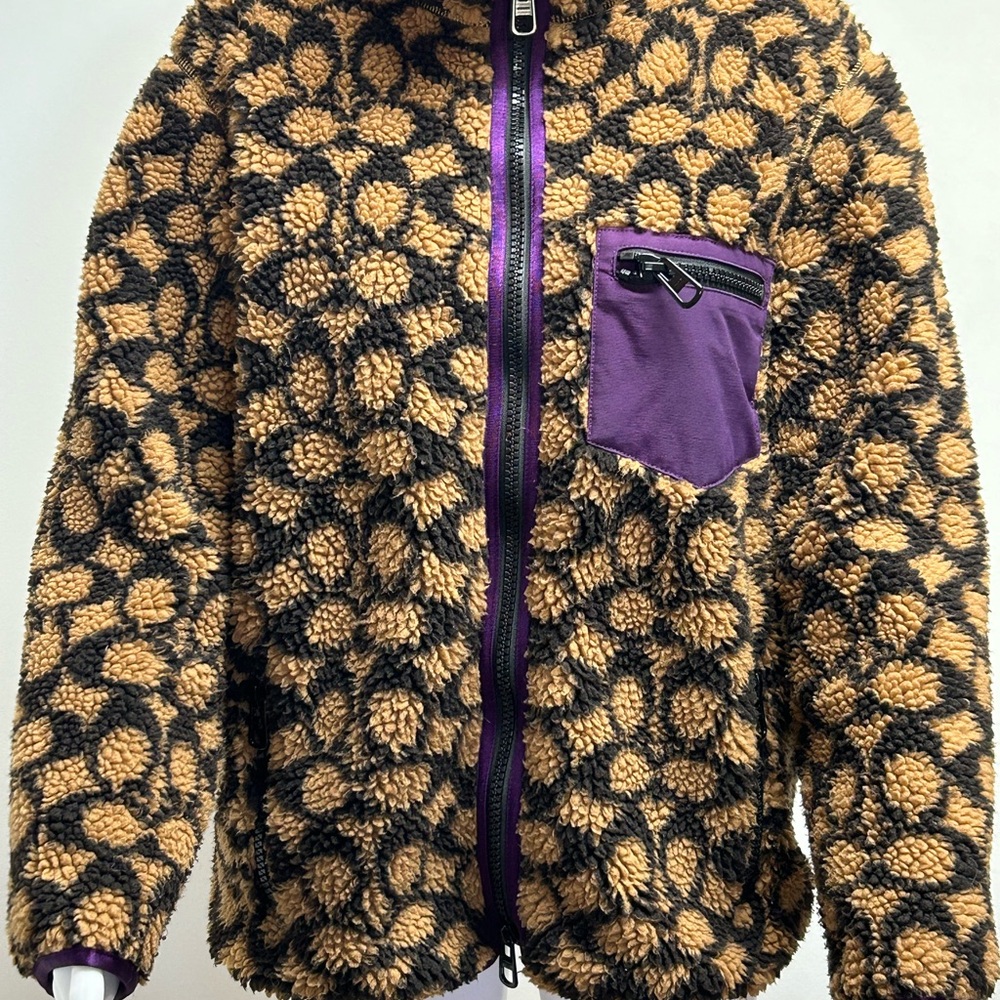 Coach Signature Sherpa Jacket - Size Small